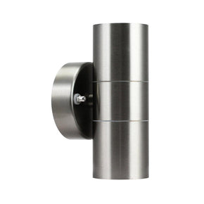 Up and Down Silver Cylindrical Wall Light - Tronic Kenya 