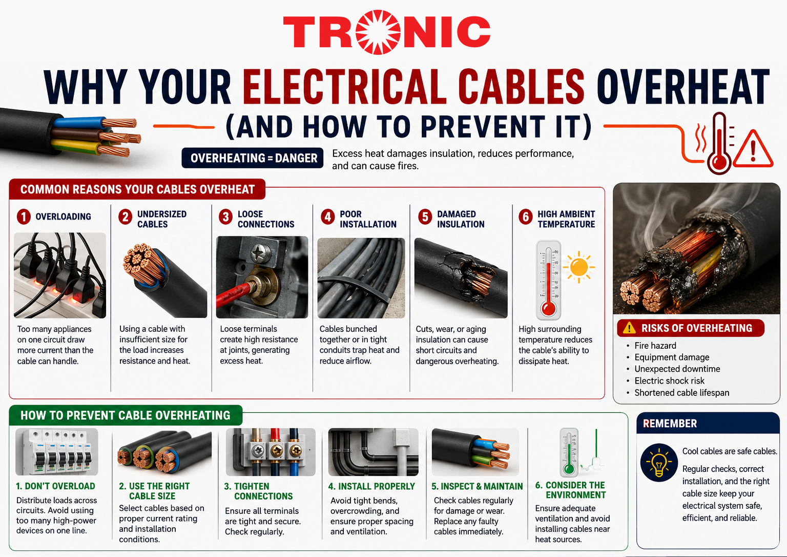Why Your Electrical Cables Overheat (And How to Prevent It)