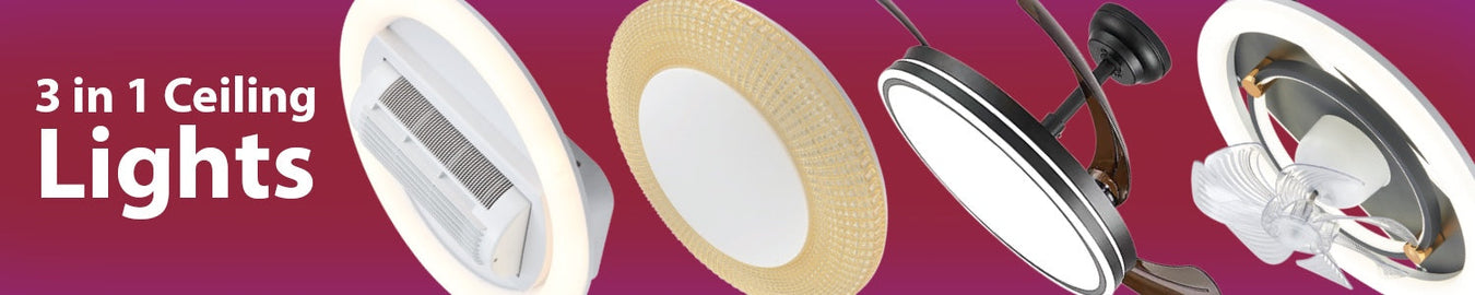 3 in 1 Ceiling Lights