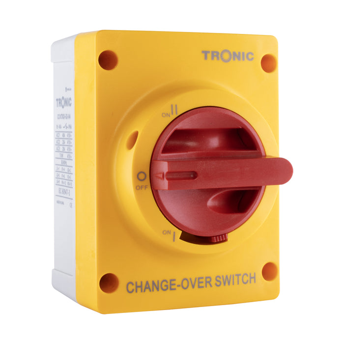 AC Changeover Rotary Switch 32A 4 Pole