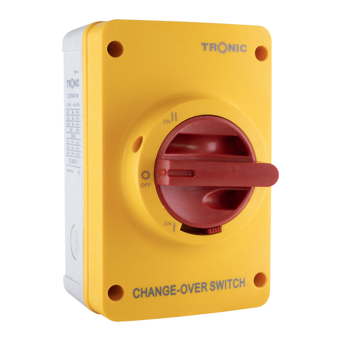 AC Changeover Rotary Switch 63A 4 Pole