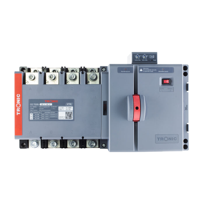 160A 4-Pole Automatic Transfer Switch (ATS) – 250AF, Generator Power