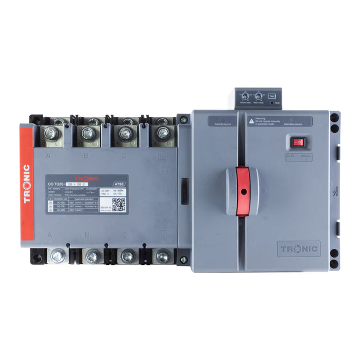 250A 4-Pole Automatic Transfer Switch (ATS) – Power to Generator