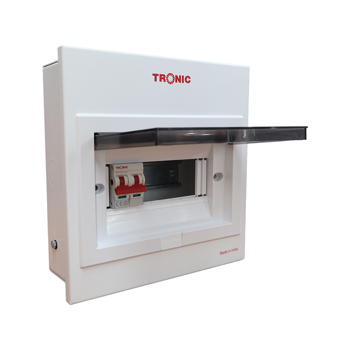 Consumer Unit 6 Ways with 100A Double Pole Isolator