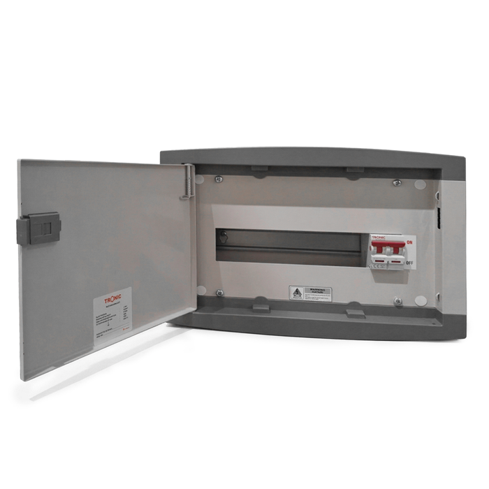 Consumer Unit 12 Way SP with 100A 2 Pole Isolator