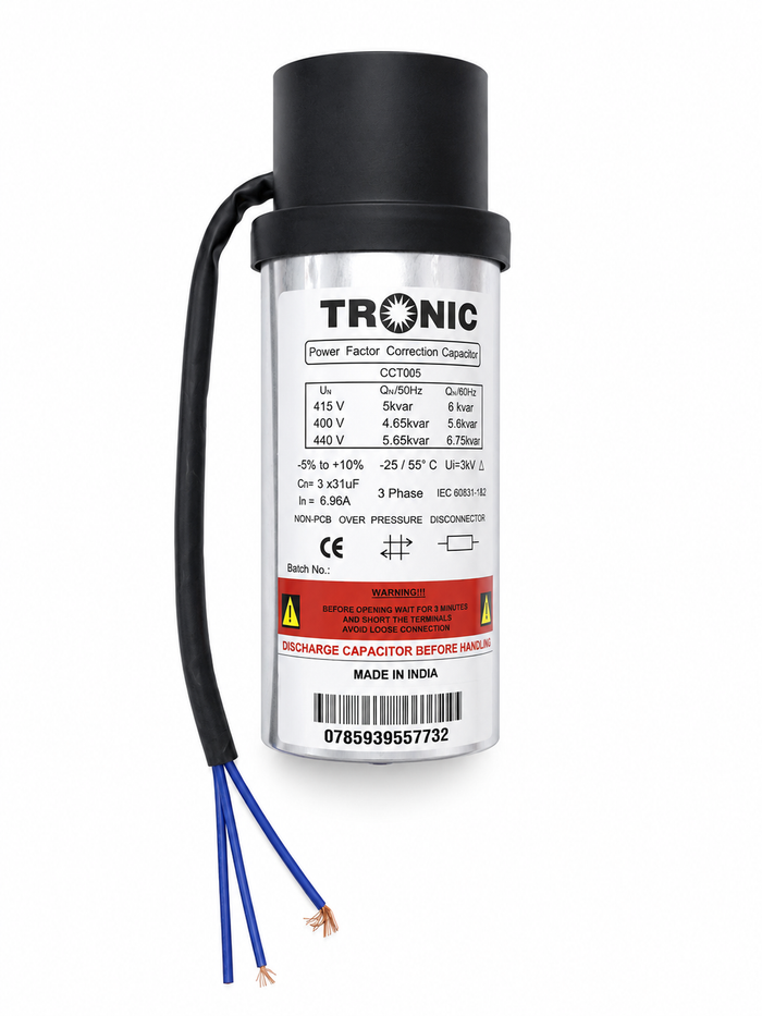5kVAr 3-Phase Power Factor Correction Capacitor