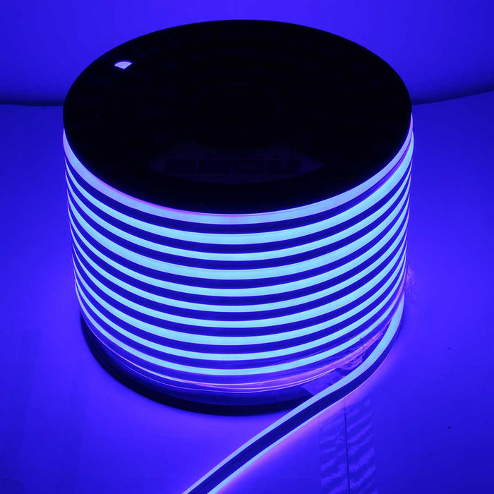 Blue LED Strip Light – 100m Roll, IP65 Waterproof