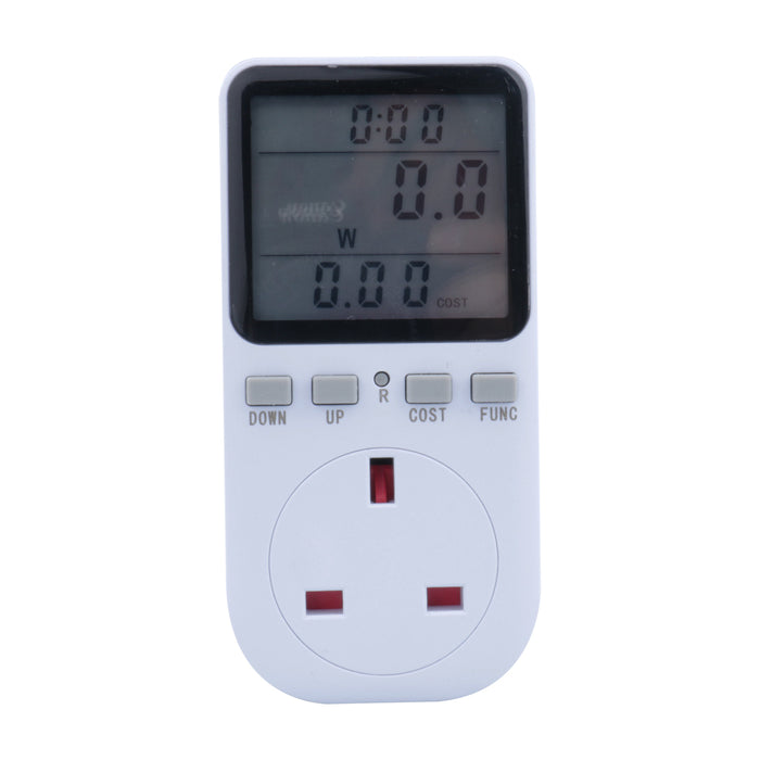 Digital Power Meter Plug – with Energy Usage & Cost Monitoring