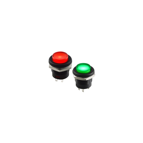 Red Indicator Push Button