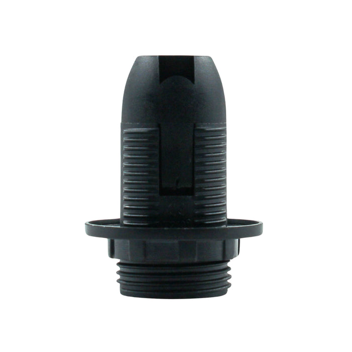 Holder Full Thread E14 BK