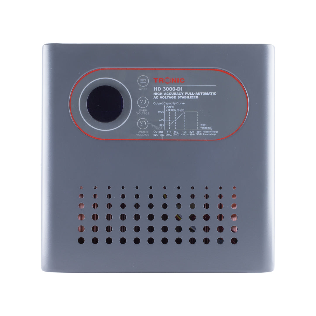Digital Voltage Regulator Stabilizer – 3000VA, 240V / 110V – Tronic Kenya