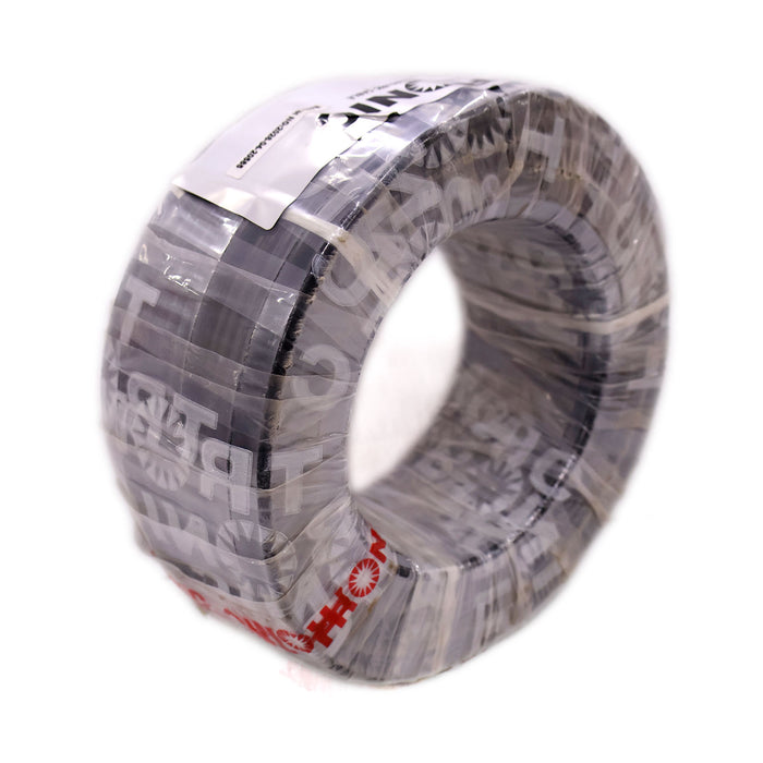 0.75mm² 2-Core PVC Insulated Flexible Electrical Cable – 50M Black Roll