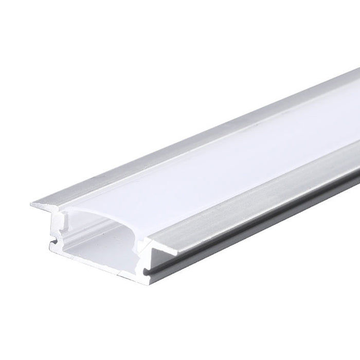 Tronic Aluminum LED Strip Light Profile – Recessed Mount