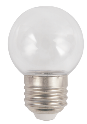 LED Bulb G45 1.5W Clear Warmwhite E27