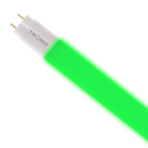 LED Tube 2ft 9w Glass - Green