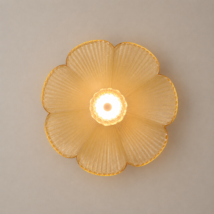 Outdoor Wall Light – Flower Design