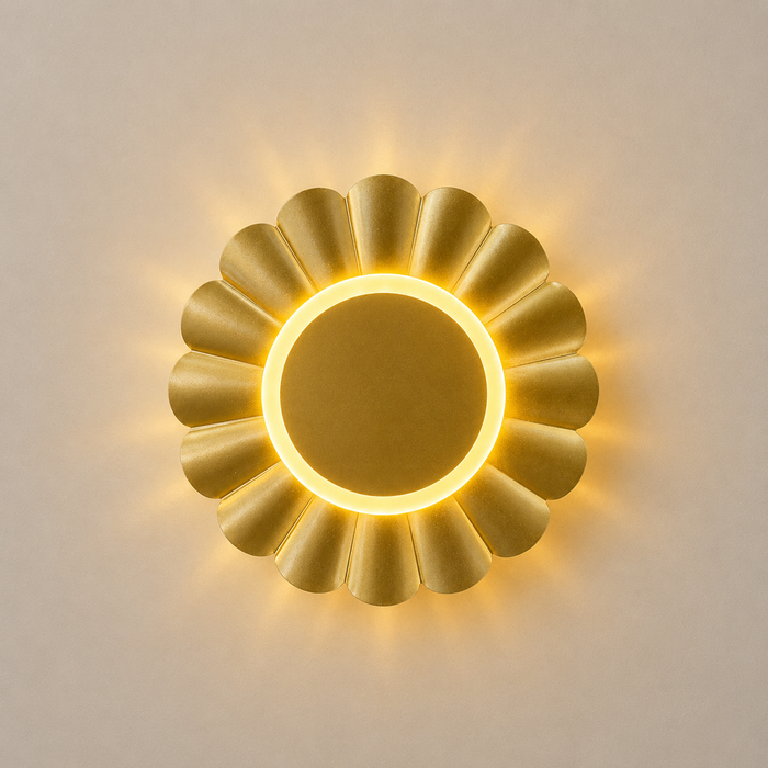 Modern Decorative Floral Design wall light