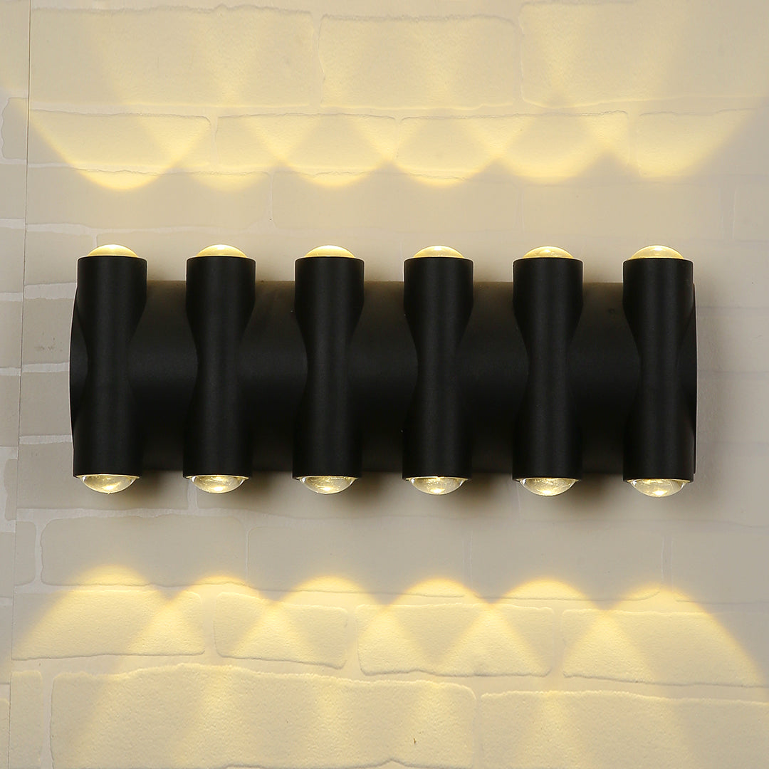 Black Up & Down LED Wall Light – Tronic Kenya