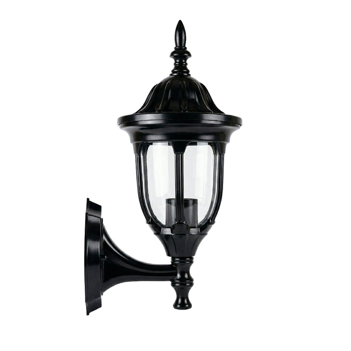 Outdoor Wall Lantern E27 IP44 Black