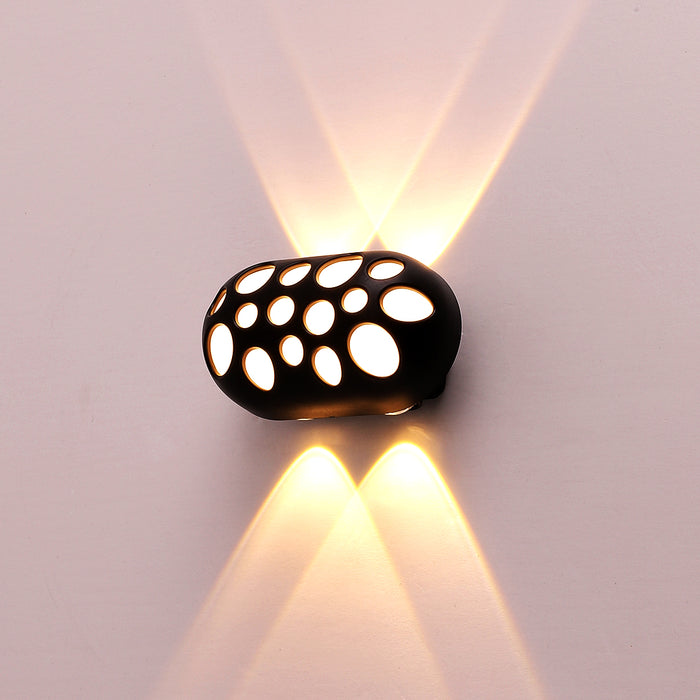 7W LED Decorative Outdoor Wall Light