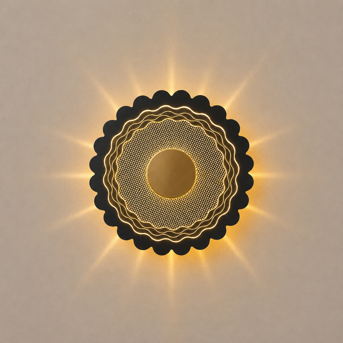 12W LED Decorative Indoor Wall Light