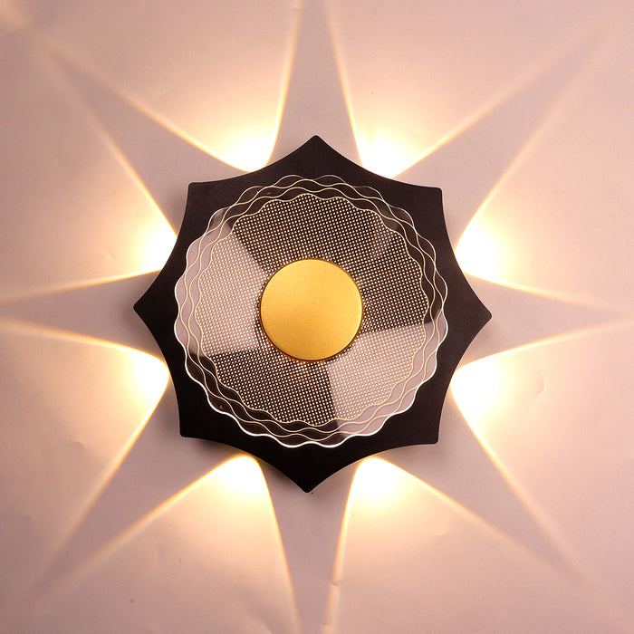 12W LED Decorative Indoor Wall Light