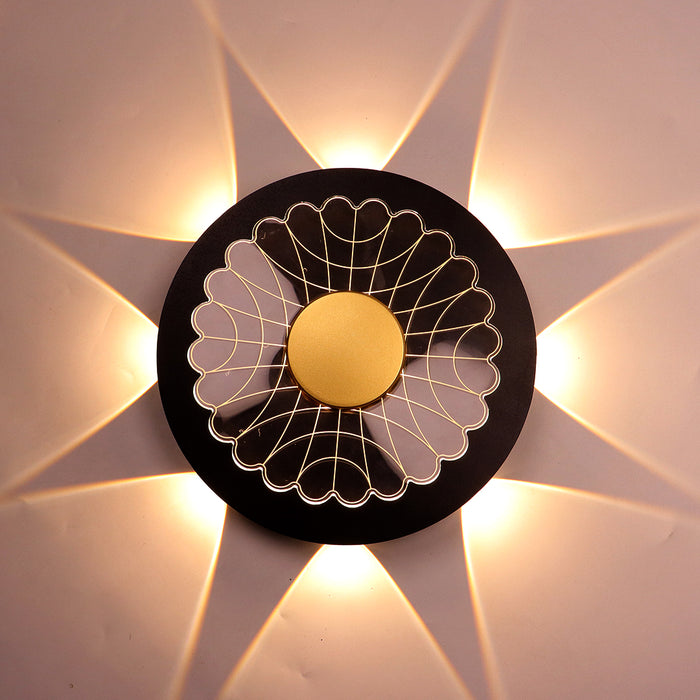 12W LED Decorative Indoor Wall Light