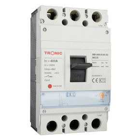 MCCB Breaker Adjustable Type SGM6 400A Triple Pole