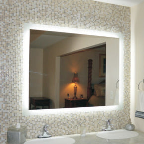LED Mirror 80X60 with Touch Sensor Switch - ML LS03