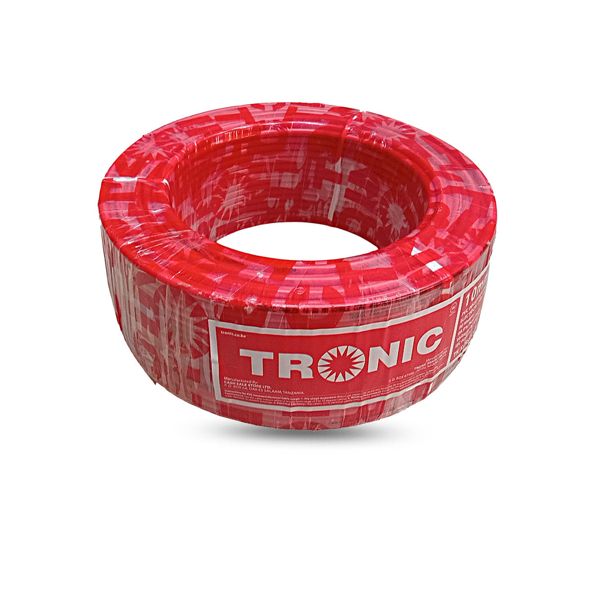 Single Core Cable PVC Insulated Red 10mm – Tronic Kenya