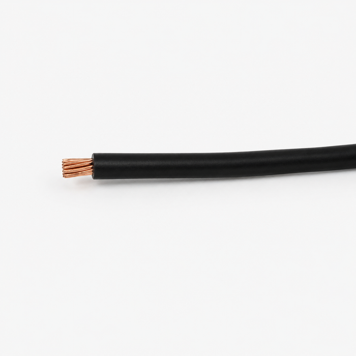 Flexible Single Core Electrical Cable – 10.0mm Black (Per Meter)
