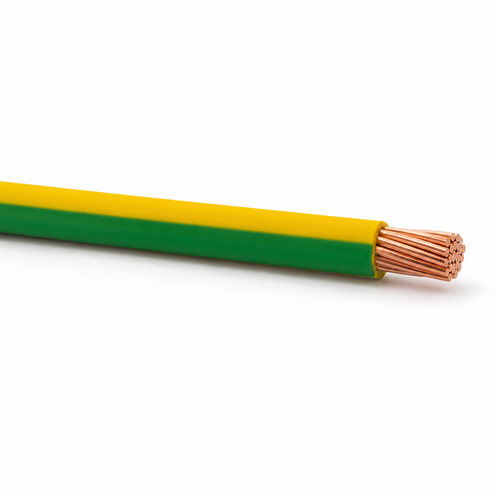 Single Core Stranded Electrical Cable – 70mm Yellow/Green (Per Meter)