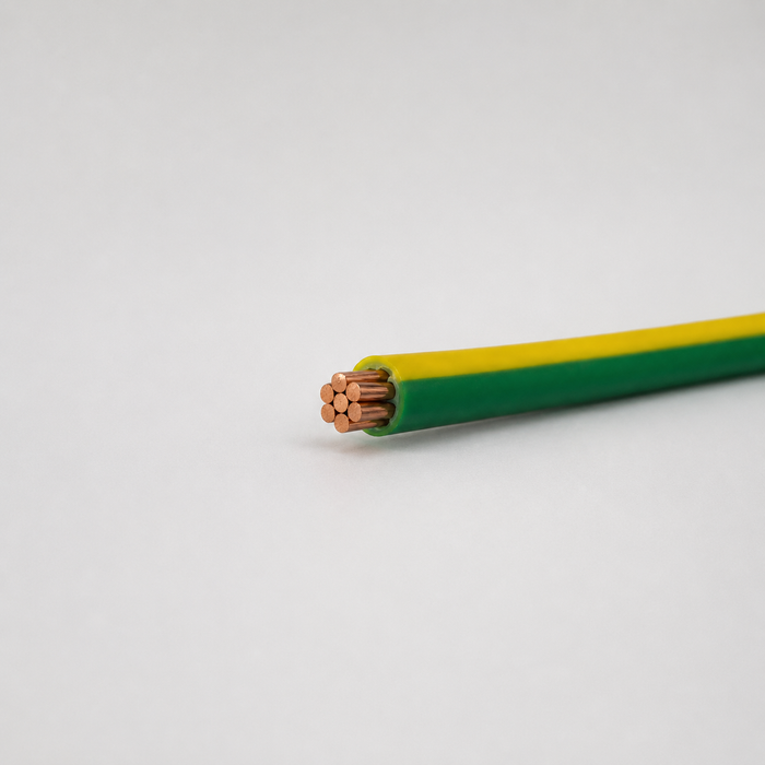 Single Core Stranded Electrical Cable – 35mm Yellow/Green (Per Meter)