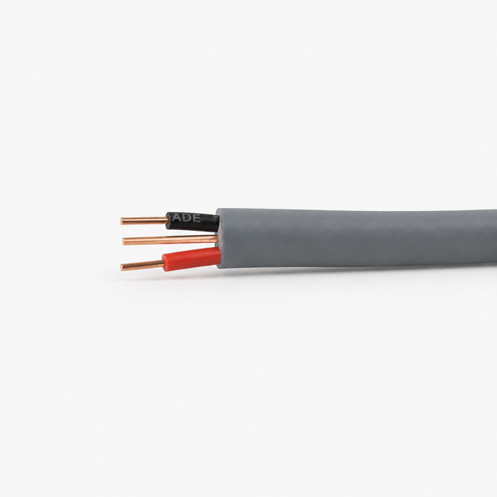 Twin with Earth Solid Electrical Cable – 1mm (Per Meter)