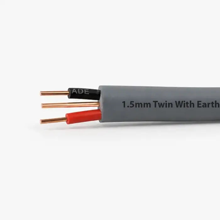 Twin With Earth 1.5mm Cable