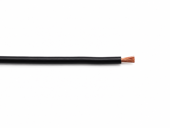 Flexible 1 Core Cable 1.5mm - Black Meters