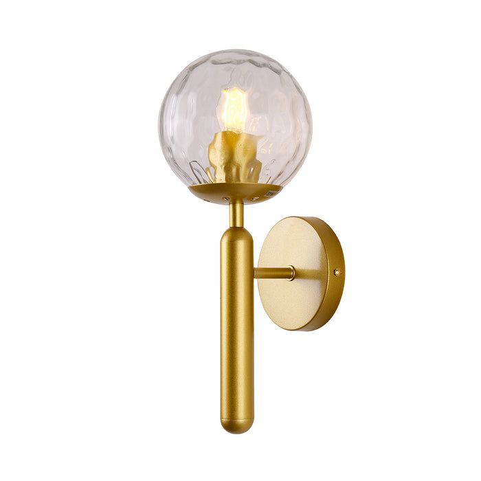 Golden Globe Accent Wall Light
