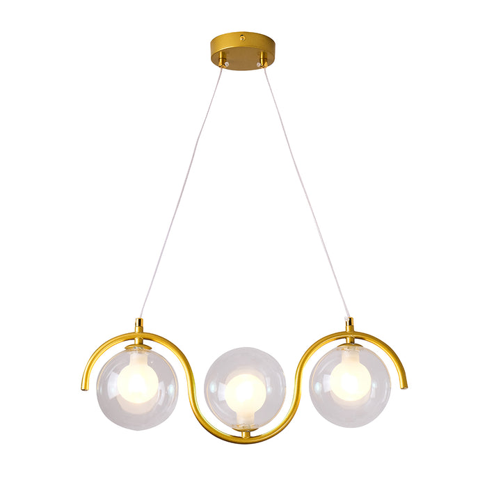 3 Light Gold Pendant Lamp Nairobi Kenya