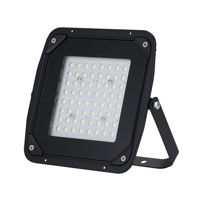 Compact 50W LED Flood Light – Warm White, Aluminium Body (3000K)