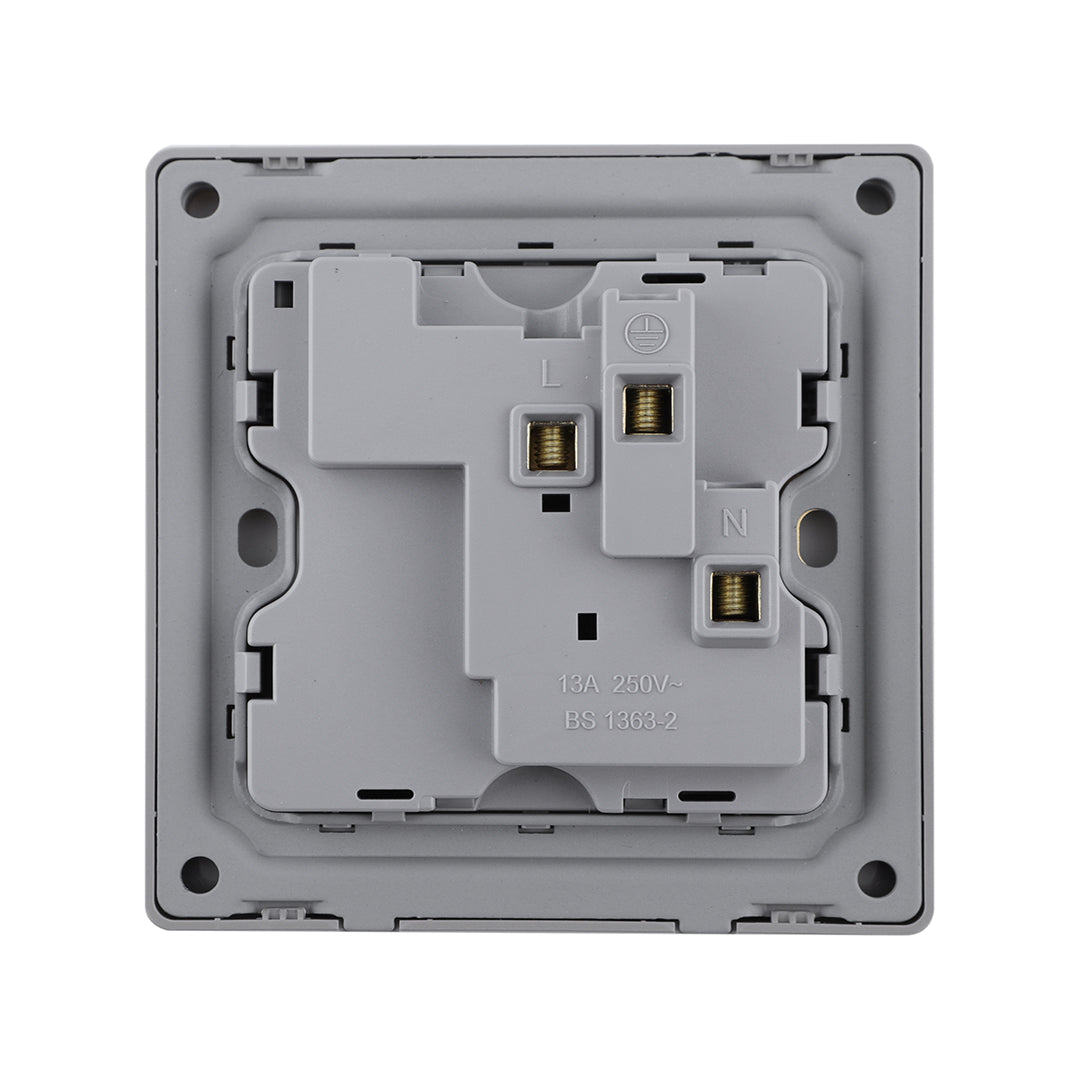 13A Single Switch Socket with Neon Indicator – Ivory – Tronic Kenya