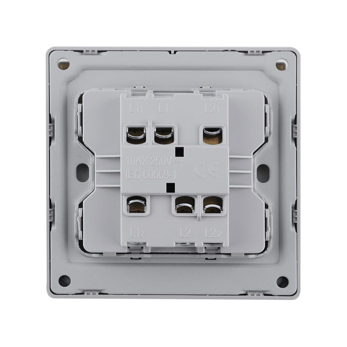 2-Gang 2-Way Switch – Ivory