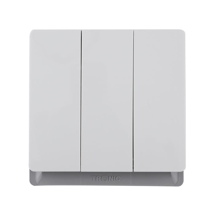 3-Gang 2-Way Switch – Ivory