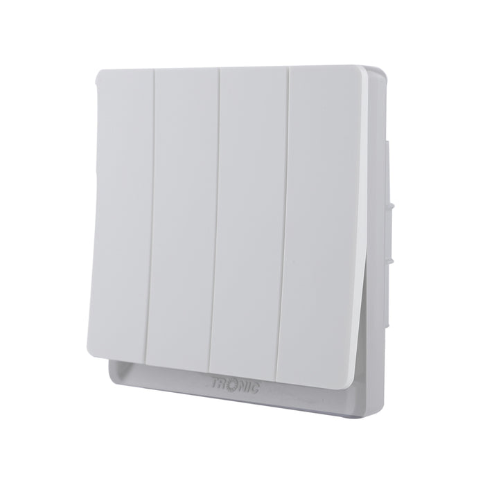 Ivory 4-Gang 2-Way Switch