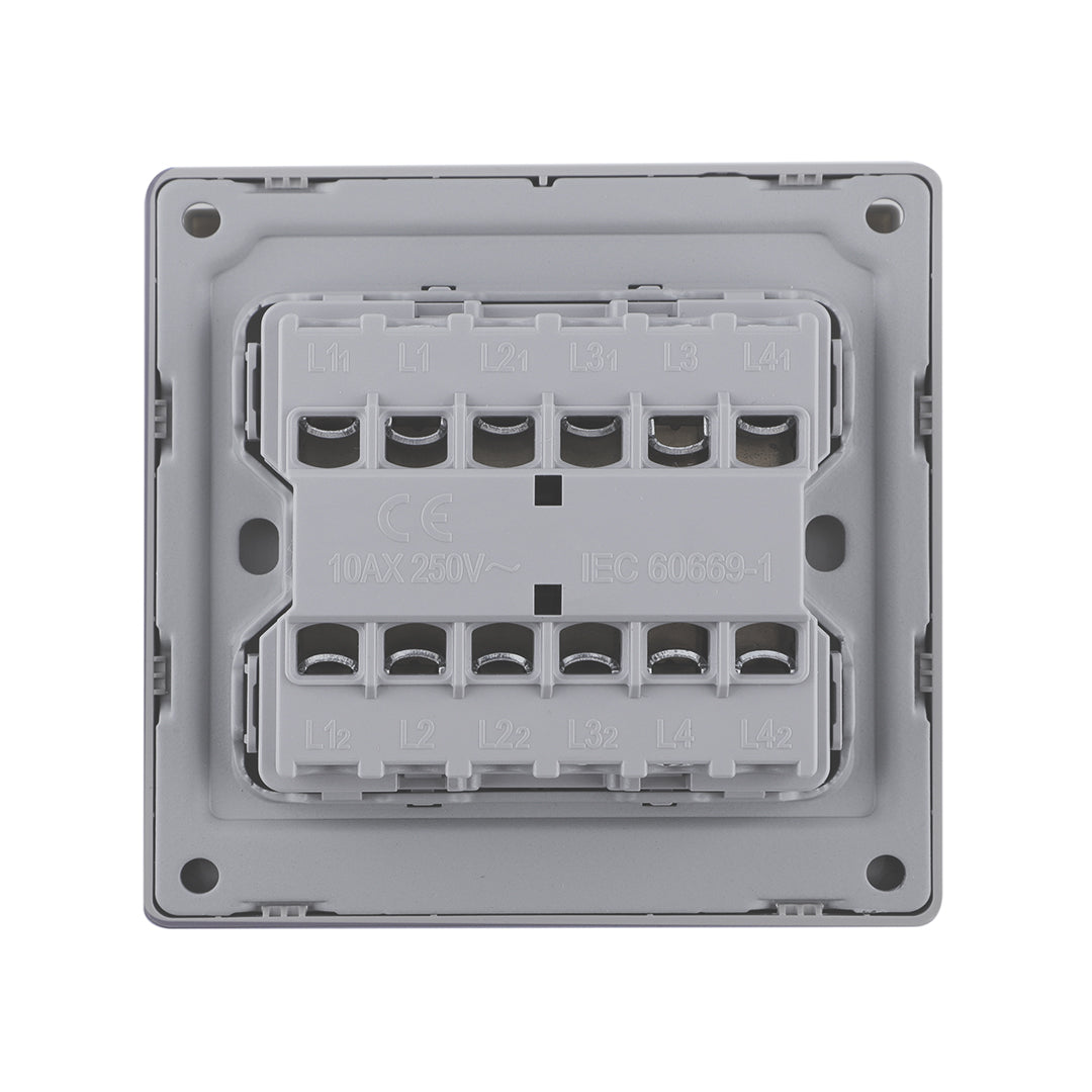 Ivory 4-Gang 2-Way Switch – Tronic Kenya