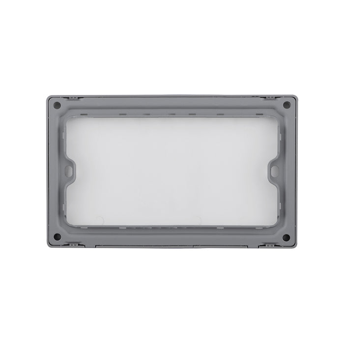 Ivory Blanking Plate – Screwless Finish, Polycarbonate