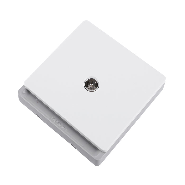 Single TV Socket – Ivory