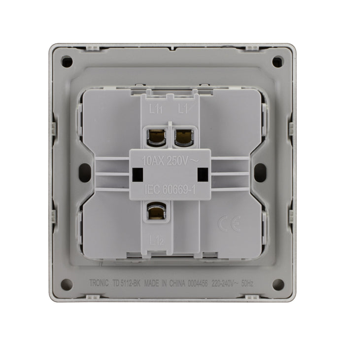 1 Gang 2 Way Switch – Black