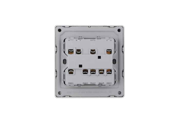 3-Gang 2-Way Switch – Grey