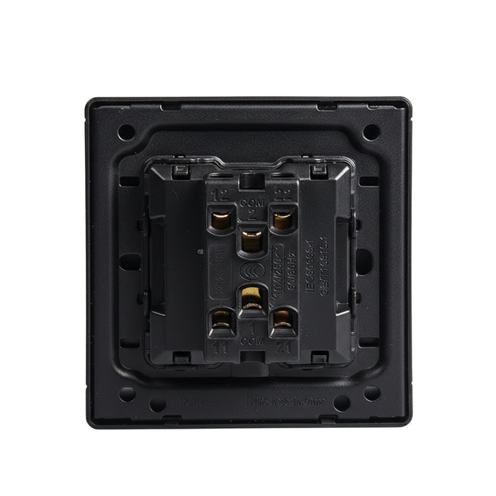 1 Gang Intermediate Switch – Black