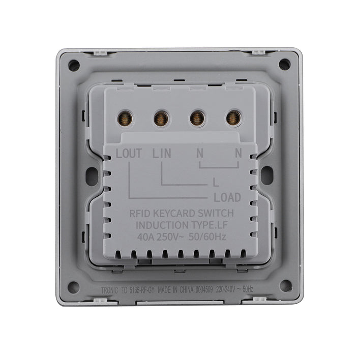 Key Card RFID Switch – Grey Finish
